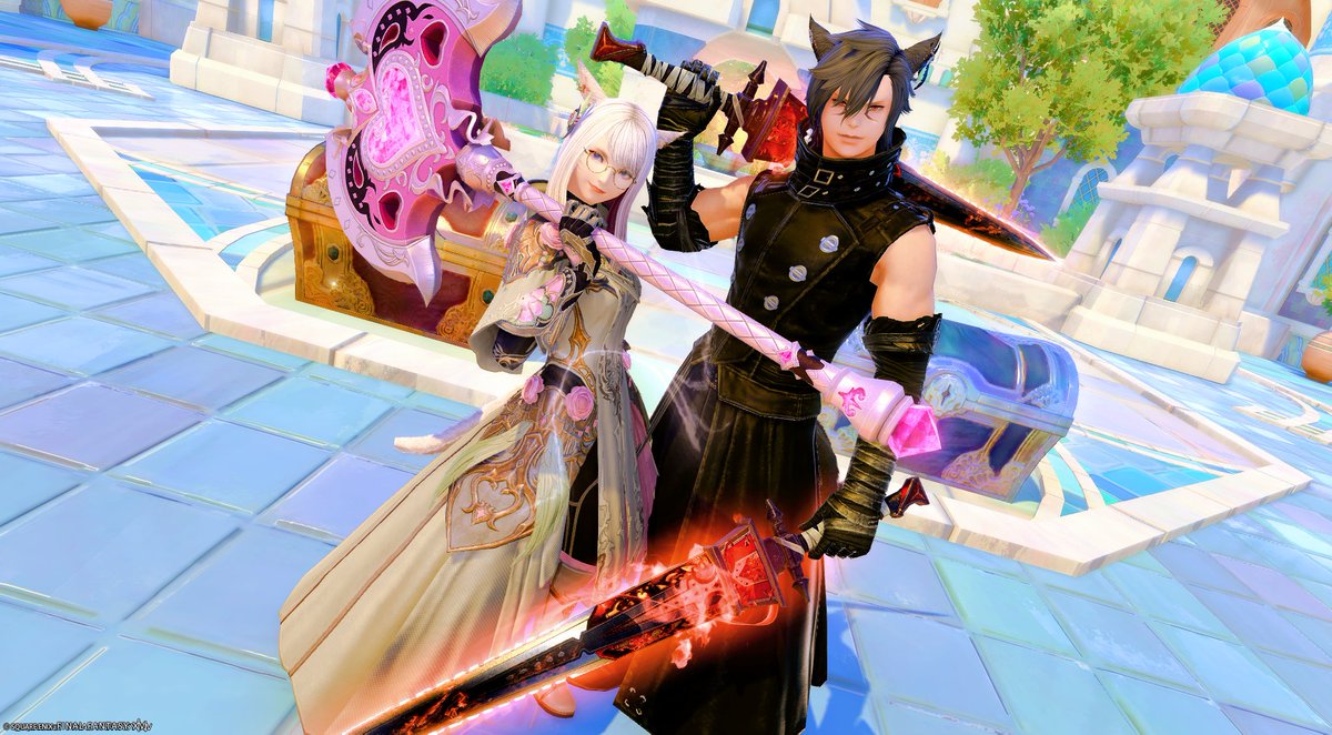 CerisierMMO's tweet photo. 色々落ち着いてきたので復帰しようかなーと思い最近ログインしてる！
あびさんにVD連れて行ってもらって、そのままアドバンスドもやけくそクリアしてきた～！
「タンクできてるよっ！」て褒めてもらったけど、叫びながら１番連打してたのは内緒だよ😘 https://t.co/AfXnaZFDUQ