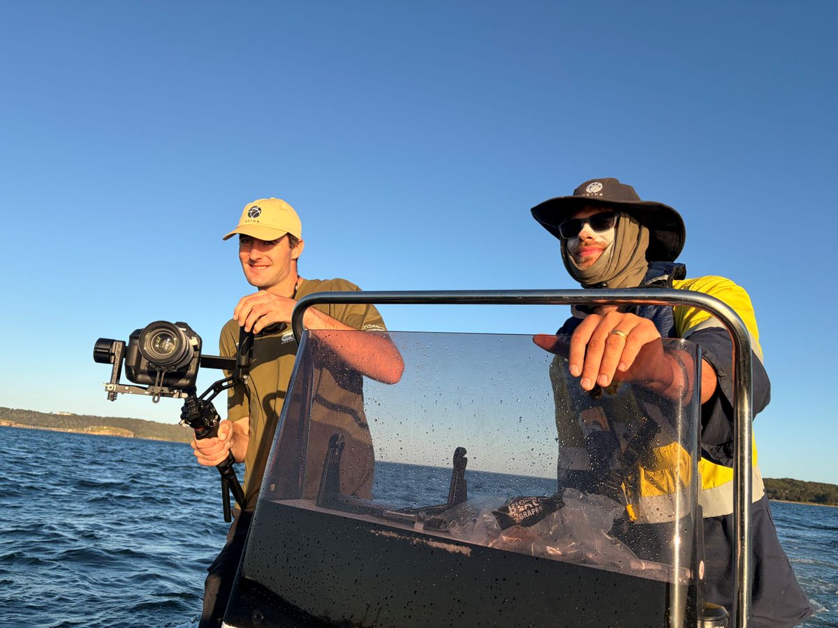 OciusTechnology's tweet photo. Behind the scenes of our latest photoshoot 📷
We spent the day capturing our Bluebottle Uncrewed Surface Vessels from above and below the surface.
This is a behind‑the‑scenes look at what goes into bringing our technology to life. https://t.co/Hau6OMalsK