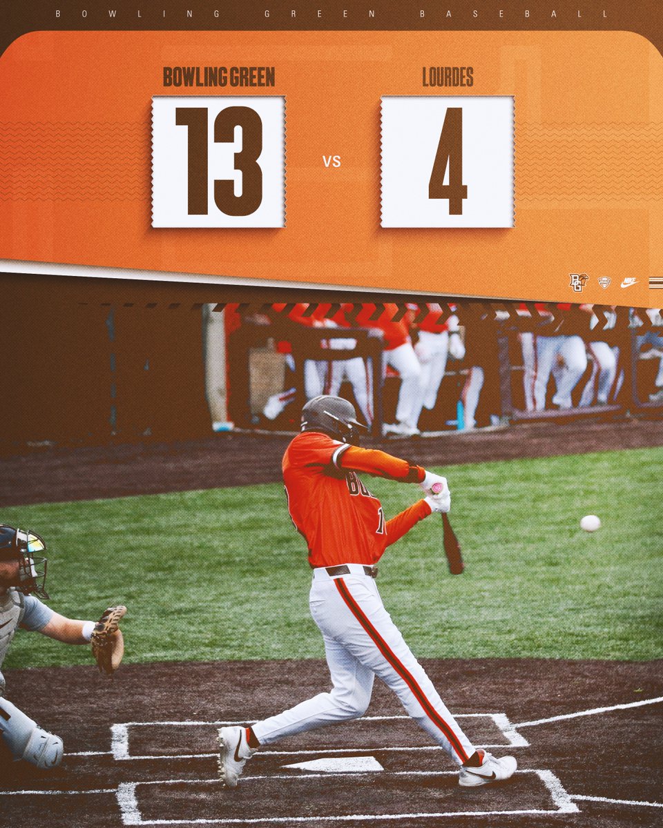 BGSU_Baseball's tweet photo. That's FIVE in a row!

#AyZiggy https://t.co/NJJiseyjjY