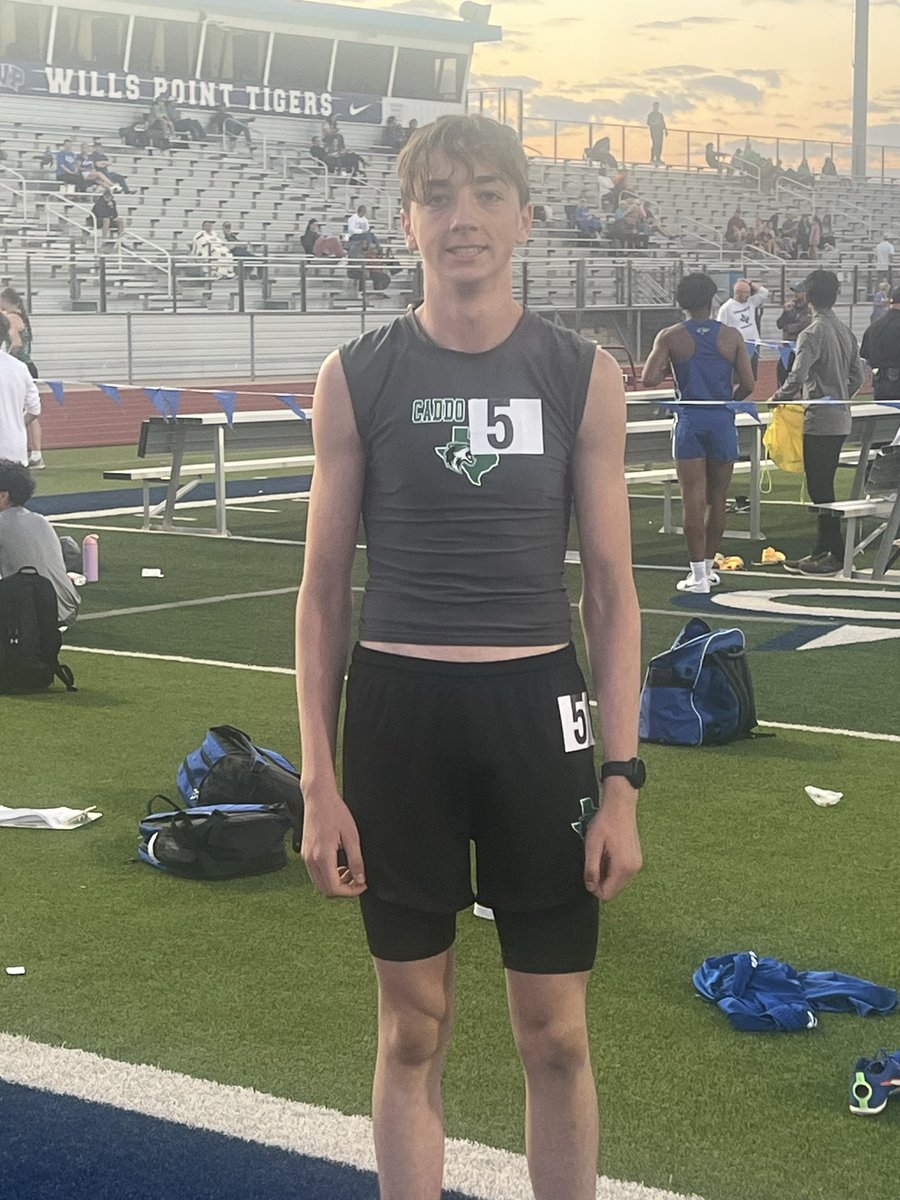 FoxUnleash's tweet photo. Your 3rd Place Finisher in the Jv 1600 Meters Lucas Johnson. It’s a Great day to be a FOX! @KodiCrane @luke__allison @CaddoMillsHS @CaddoClub #UNCOMMON #unLEASH #FoxFast https://t.co/8HR9zTPOlR