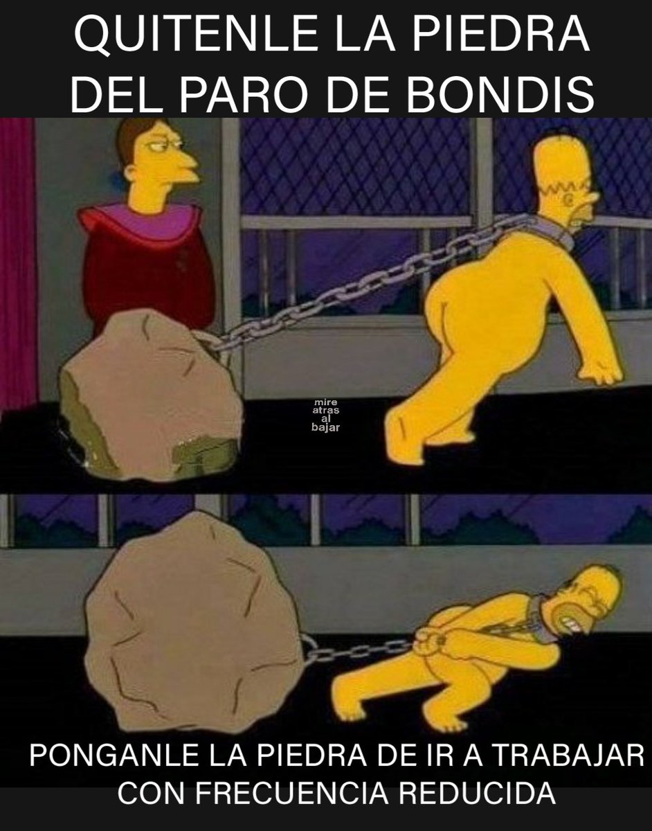 mire atrás al bajar tweet media