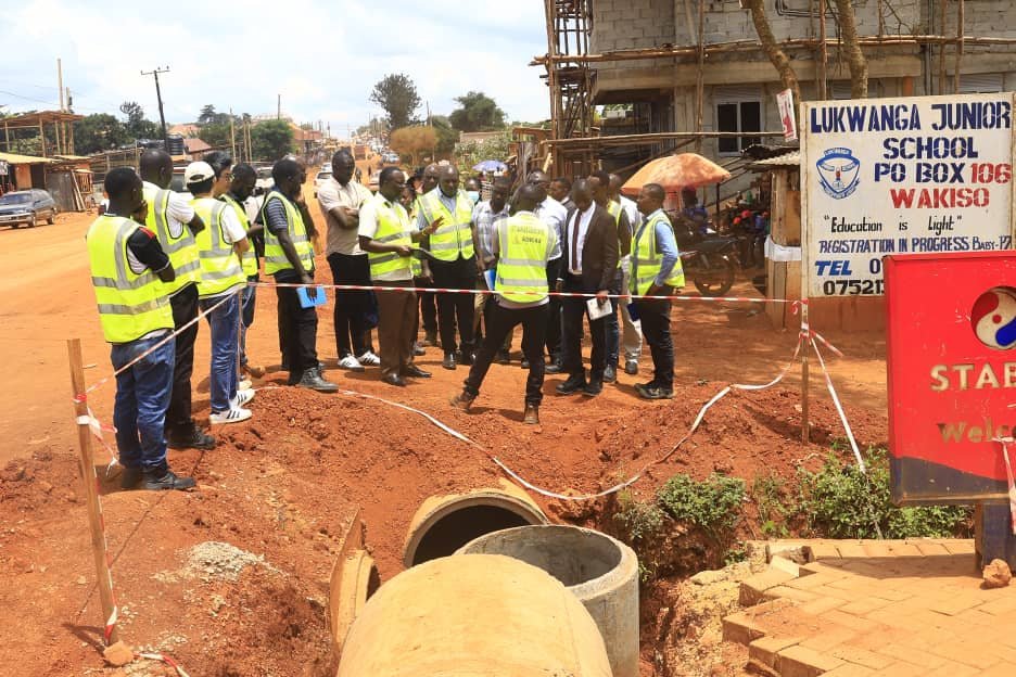 Sentema Town Progress on the 12.17km Bukasa–Sentema–Kakiri Road now stands at 36.6% ...