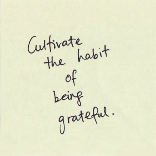 We get so caught up in our day to day lives that sometimes we forget what's really important. Don't take what's good in your life for granted.