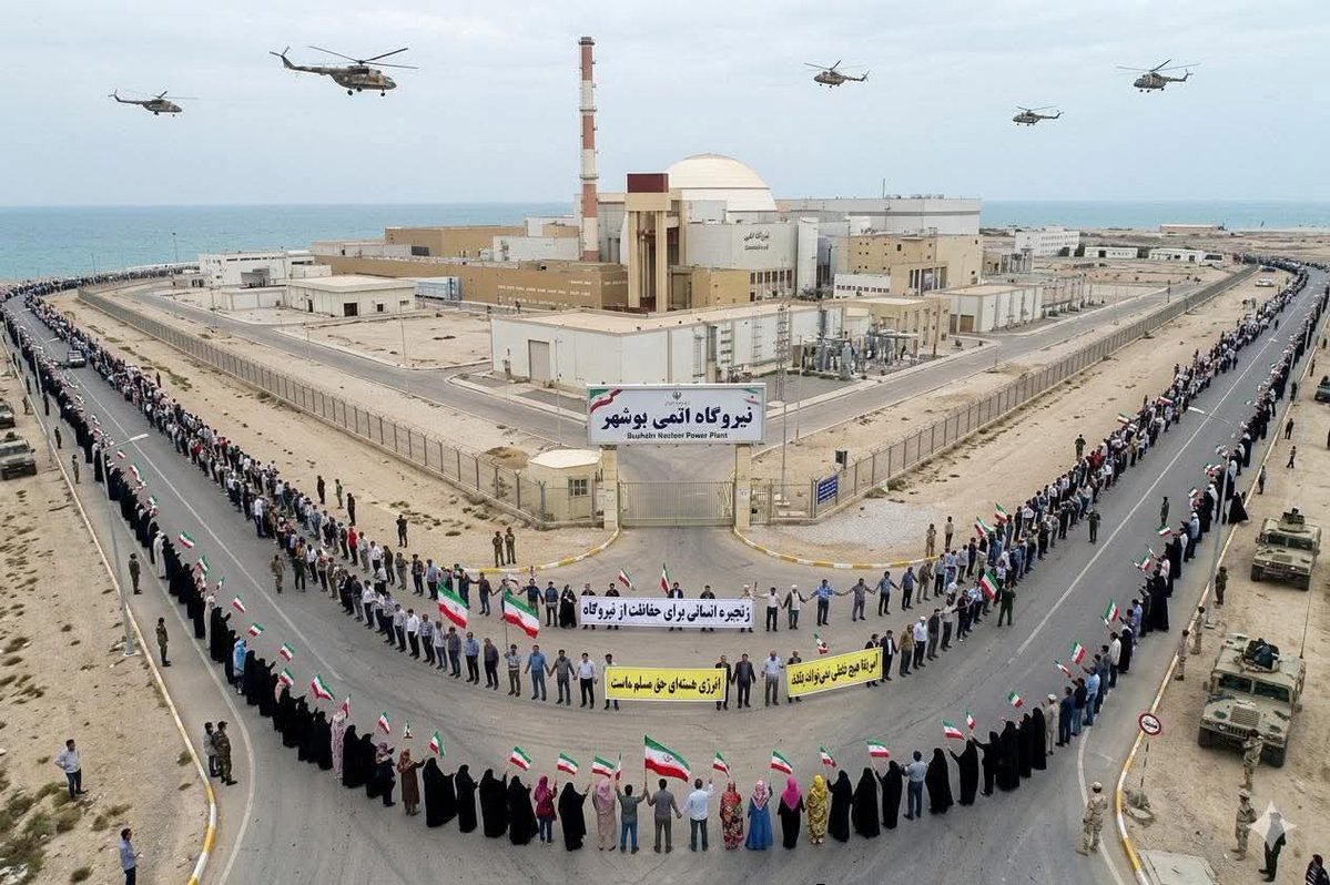 El pueblo iraní salió  a proteger sus instalaciones, monumentos amenazados por  el imperio prepotente e Israel, dieron muestra de respaldo a su gobierno