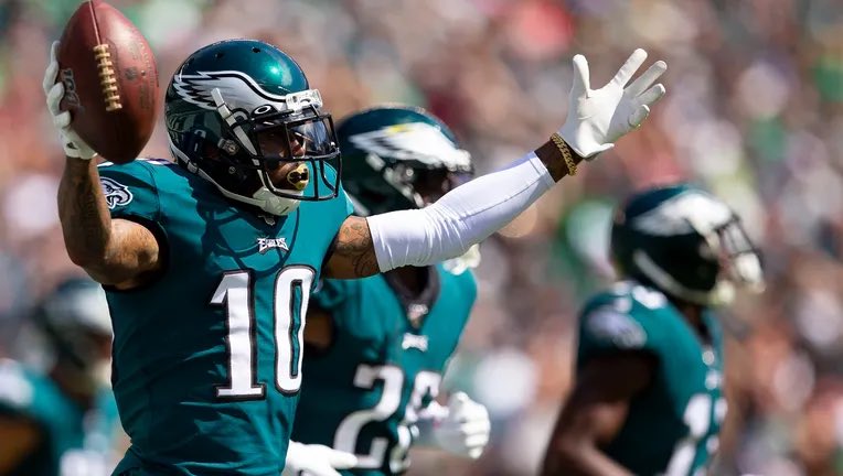 DiBiaseLOE's tweet image. Still say to this day nobody ever had better aura in an #Eagles jersey than DeSean Jackson in Week 1 of 2019