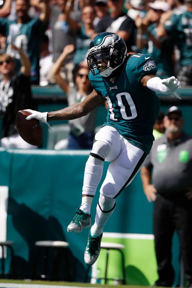 DiBiaseLOE's tweet image. Still say to this day nobody ever had better aura in an #Eagles jersey than DeSean Jackson in Week 1 of 2019