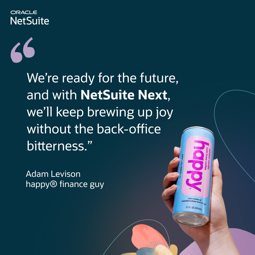 NujDeCastro's tweet photo. How do @NetSuite customers feel about NetSuite Next? Happy is just the start. https://t.co/dLNjzB6ras https://t.co/09jGykuqAo
