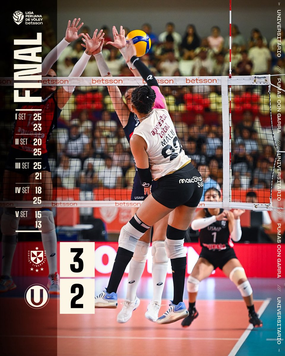 Universitario Vóley tweet media