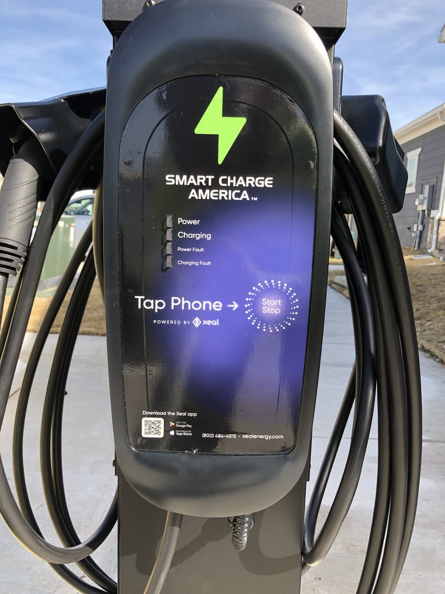 SmartChargeUSA's tweet photo. We recently installed these Xeal EV charging stations at a rental community in Fort Worth, helping bring reliable and convenient charging access right to residents' doorsteps.

Interested in adding EV charging to your property? Let's connect.

#EVCharging #SmartChargeAmerica https://t.co/20L4RRKE0J