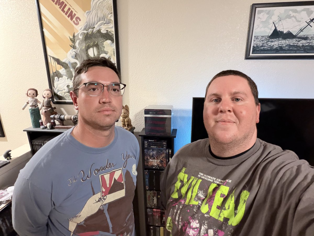 GhoulSquadFM's tweet photo. 🚨NEW EPISODE ALERT🚨 We just finished Our TOP 10 HORROR OF 2025 episode of the podcast! It will be available on Apple Podcasts and Spotify tonight! https://t.co/1uhOjcFJ8C https://t.co/zPGOvUKKXv