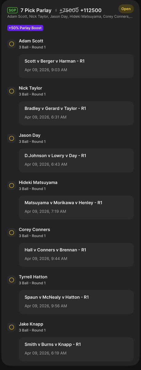 Arizonagolfers's tweet image. One final nuke 🚀 

#golf #gamblingx