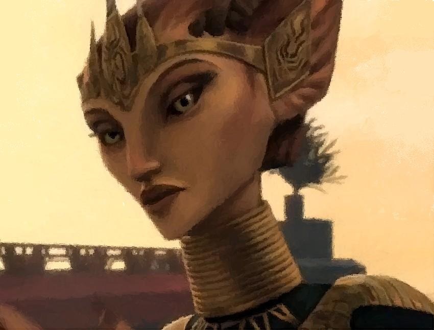 Stephen_Stanton's tweet image. Another amazing Star Wars The Clone Wars castmate: Rajia Baroudi, who voiced Queen Miraj Scintel AND was Delphine, a Mighty Morphin Alien Ranger! #WaybackWednesday