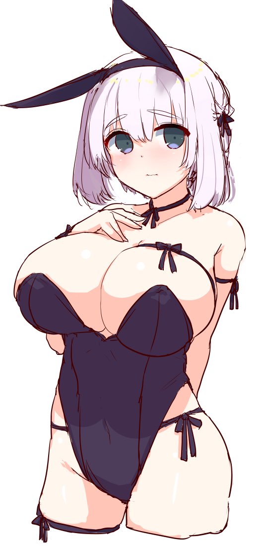 デカパイにのみ許された装飾、片パイリボン 