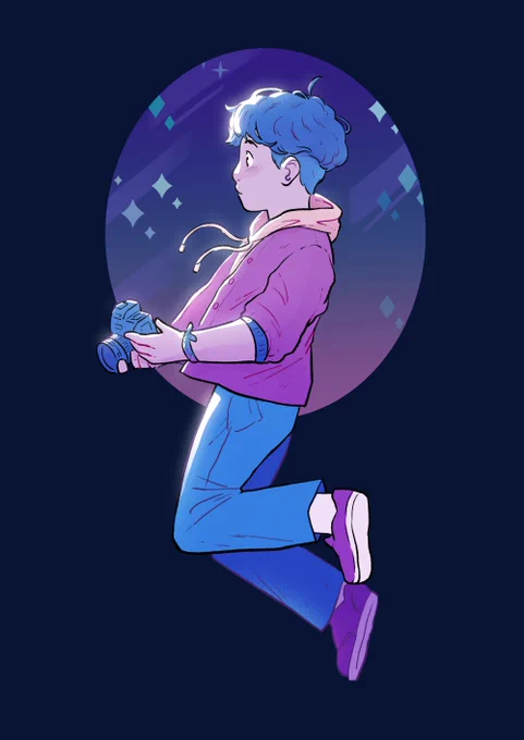 Whooaaa is that Chinese Indonesian non-binary rep Noah Wong from the hit award winning graphic novel Lunar Boy??? Whoooaaaa