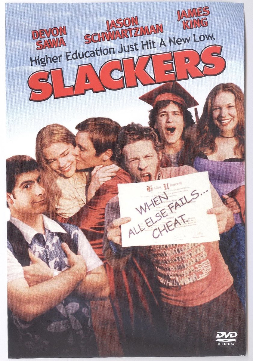 DVDSlips's tweet photo. Slackers. 2002. Dewey Nicks. Screen Gems. 080084. https://t.co/JOryXfTFsT