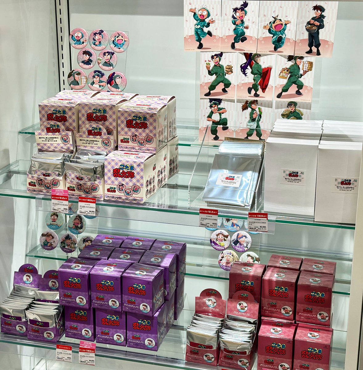 本日スタート/ 『忍たま乱太郎』楽しいお花見の段 POP UP STORE in