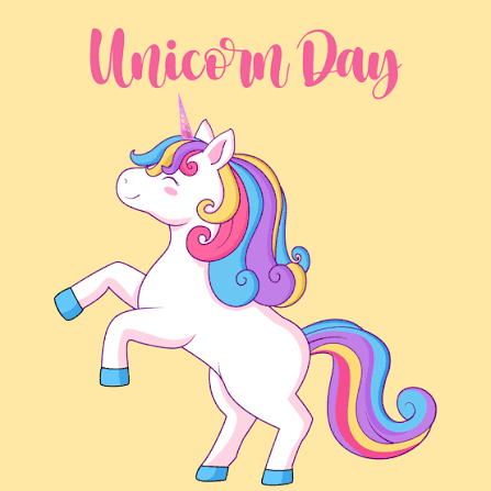 Happy unicorn day