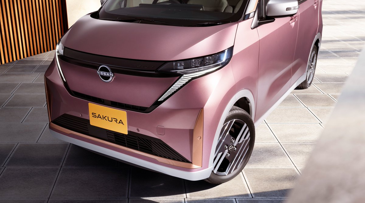 サクラ様一枚 速報】日産さん、「サクラ」の新デザインを先行公開🌸⚡️ 4年連続EV