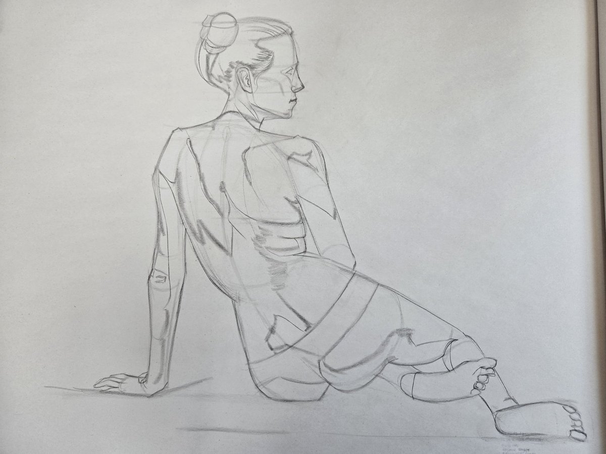 SeraphinaeWorks's tweet photo. I should have taken a longer break on that front pose... #ArtStudy #Art https://t.co/xZK0FSnGQL