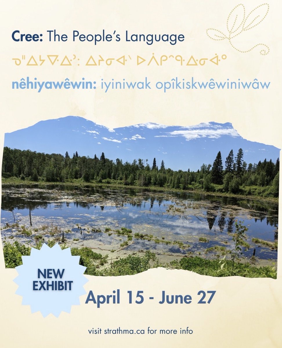 strathcomuseum's tweet photo. Strathma is excited to welcome a new exhibit this spring!
The exhibit is on loan from the Canadian Language Museum and will run from April 15 to June 27th.
For more information visit https://t.co/7TEUTFTSU4
#sherwoodpark #strathco #ShpkLocal #strathconacounty #museum https://t.co/cwdn2ku1tw