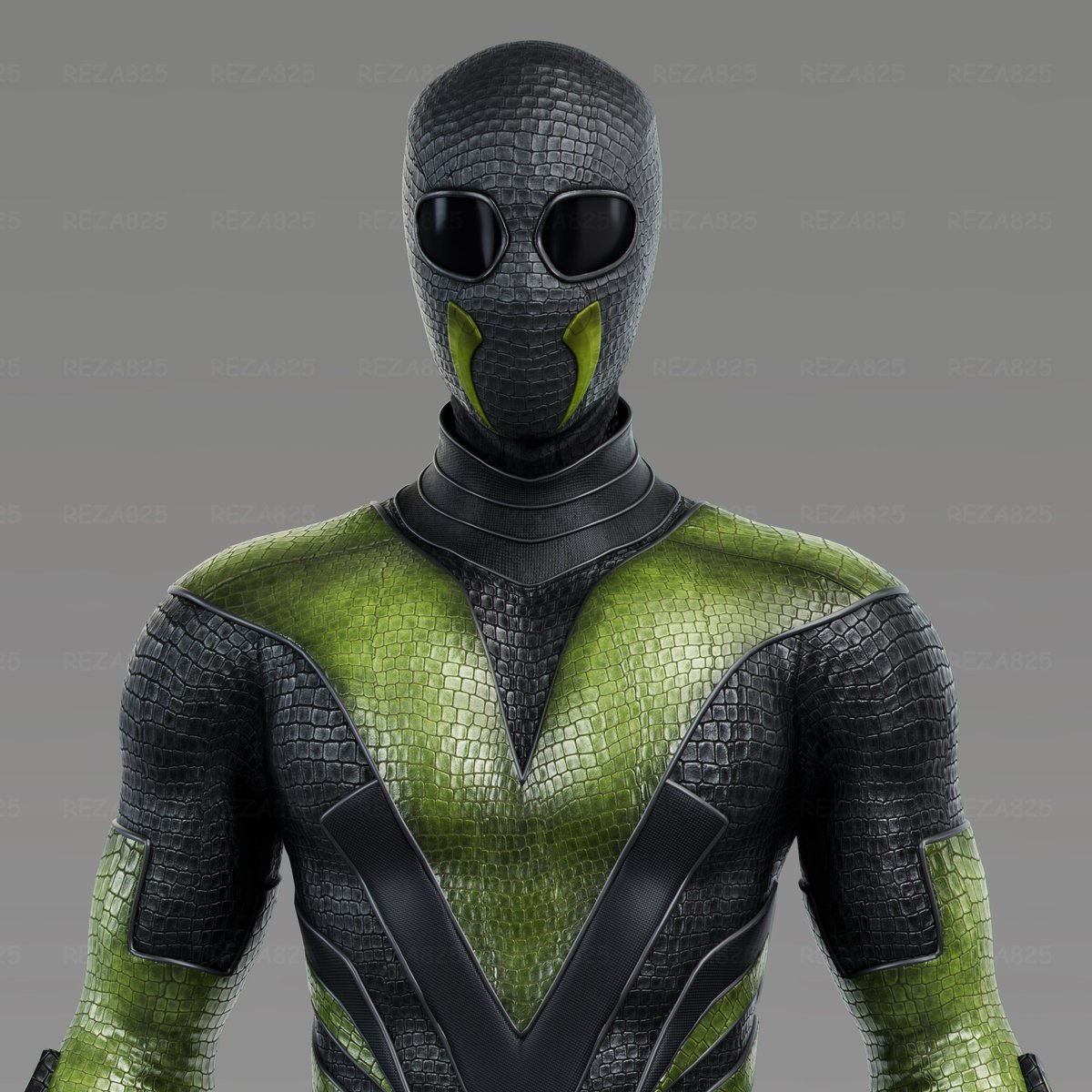 3d Rendered Comics Wanted to share a render of my Webweaver 3D model inspired by The Boys ...