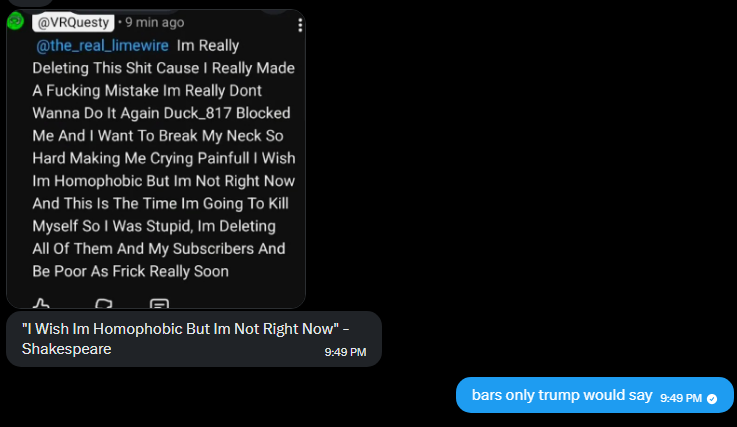 Void tweet media