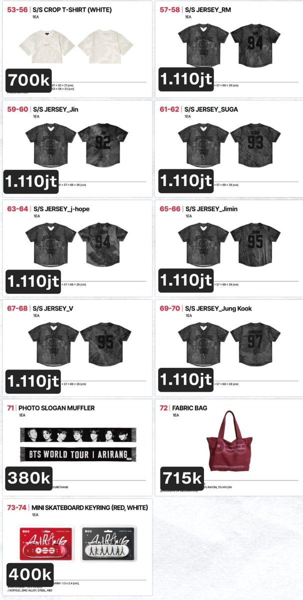 leehanextdoors's tweet photo. OPEN JASTIP BTS WORLD TOUR ARIRANG IN GOYANG MERCH HANDCARRY

✅️ Harga bersih INA
✅️ Ready INA 18 April 2026
📍 Pengiriman dari Bekasi via shopee

Boleh tanya-tanya via DM atau langsung join grup kalau berminat 🤍
https://t.co/pgkLA1rGD2 

t. wts wtb bts arirang jastip https://t.co/odDALAhGnt