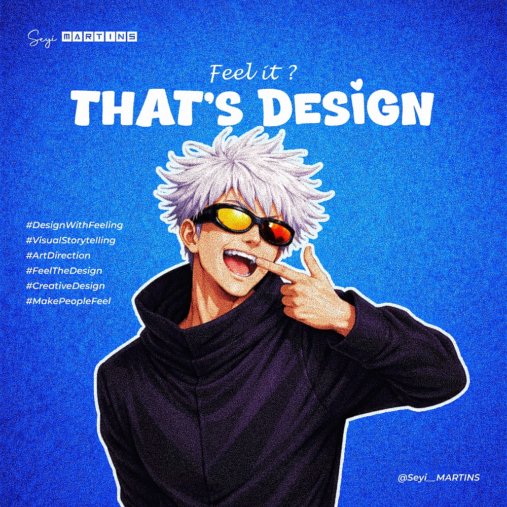 Seyi__MARTINS's tweet image. Design isn’t just about making things look good.
It’s about making people feel something.
Every color you choose, every font you place, every detail you refine it all speaks before a single word is read.

#GraphicDesign #CreativeMind #DesignDaily #VisualStorytelling