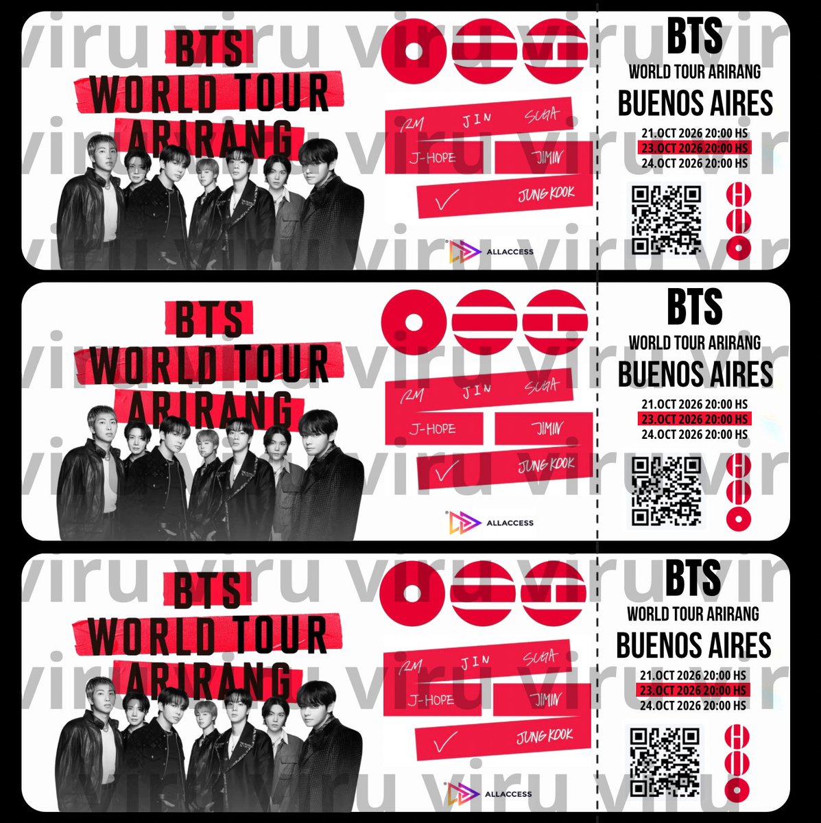 viru | VOY A VER A BTS 😭🇦🇷 tweet media