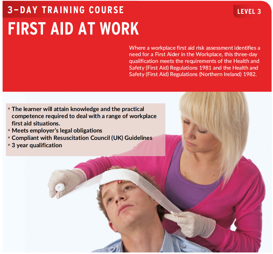 belleclinic2012's tweet photo. Level 3 First Aid at Work Course London – Ofqual Approved 3-Day Training https://t.co/mpYuIeUCPn https://t.co/1Ci1jtBy9w