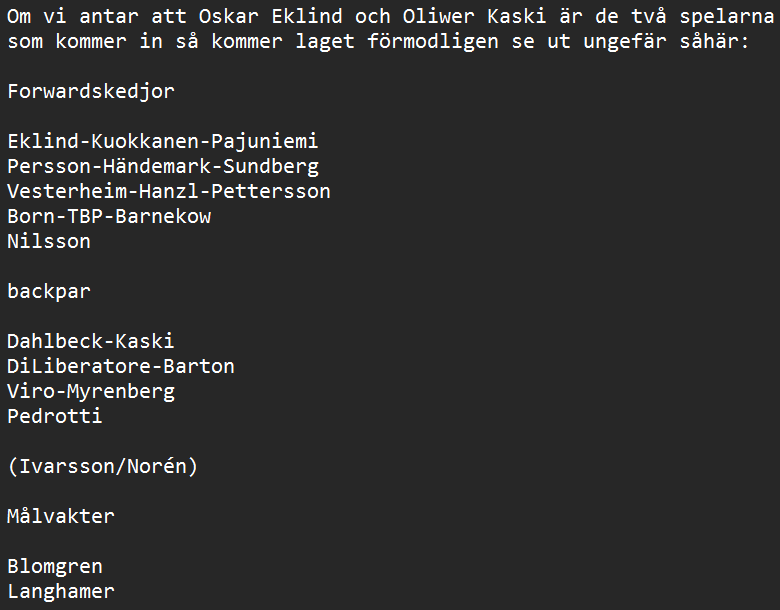 Redhawks Report tweet media