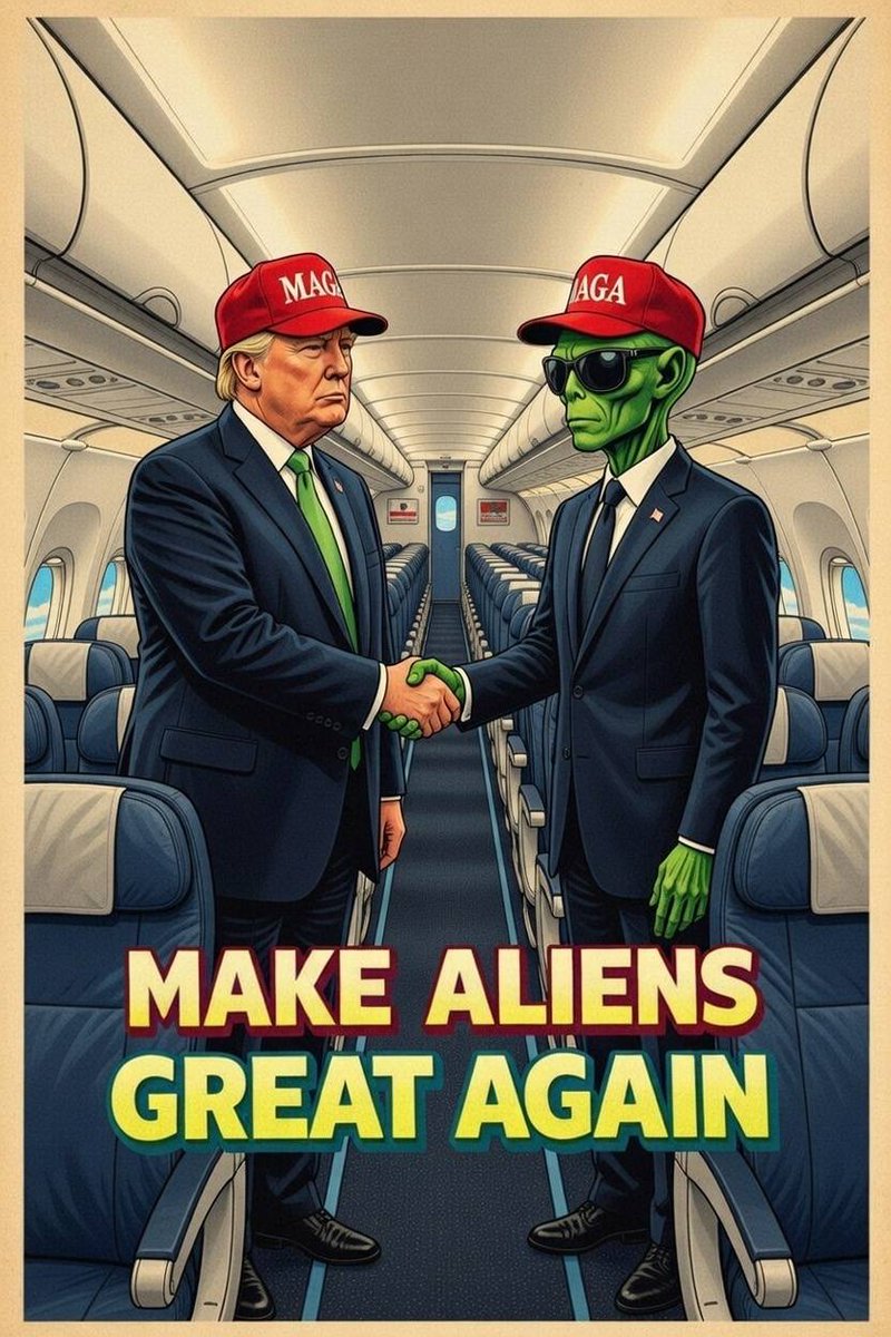 Make Aliens Great Again tweet media