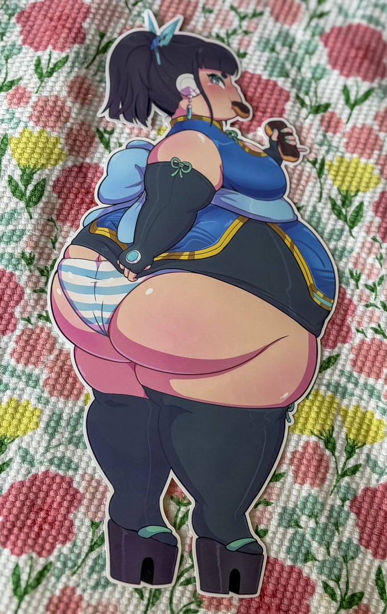 Big sticker (15 inches) even bigger gal

Art and sticker by <a href="/NagaToast/">NagaToast (COMS Opening up soon)</a>