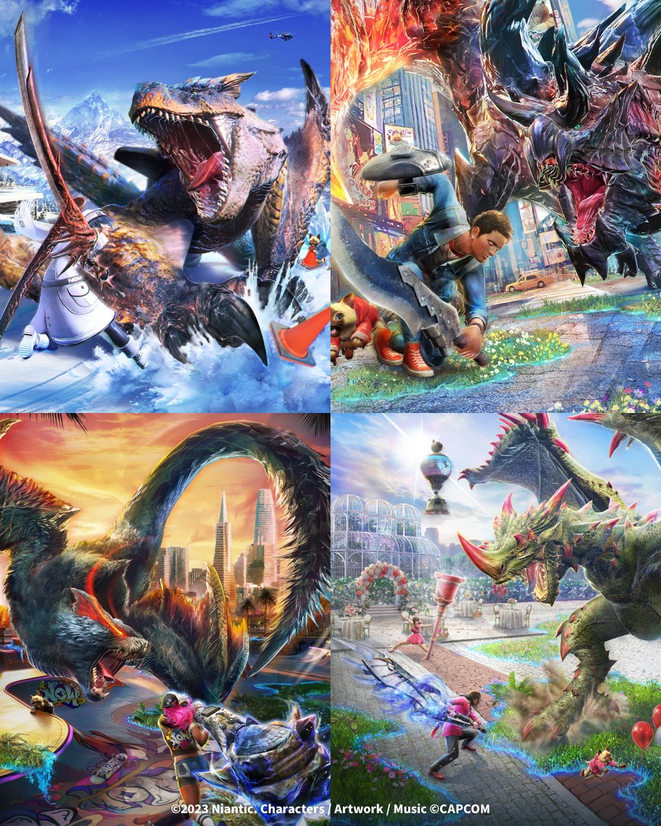 モンスターハンターNow 公式 tweet media