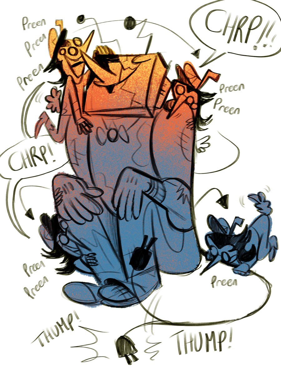 it's pipis season!!!! time to preen and court the tv!

ipad sketch commission for <a href="/jellipuppy/">Noximilian</a>!