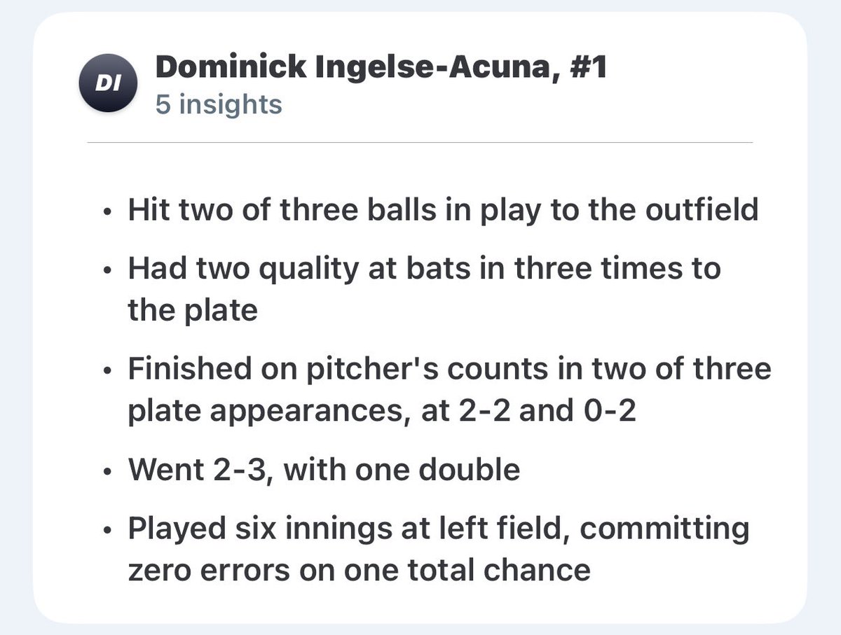Dominick Inglese Acuña tweet media