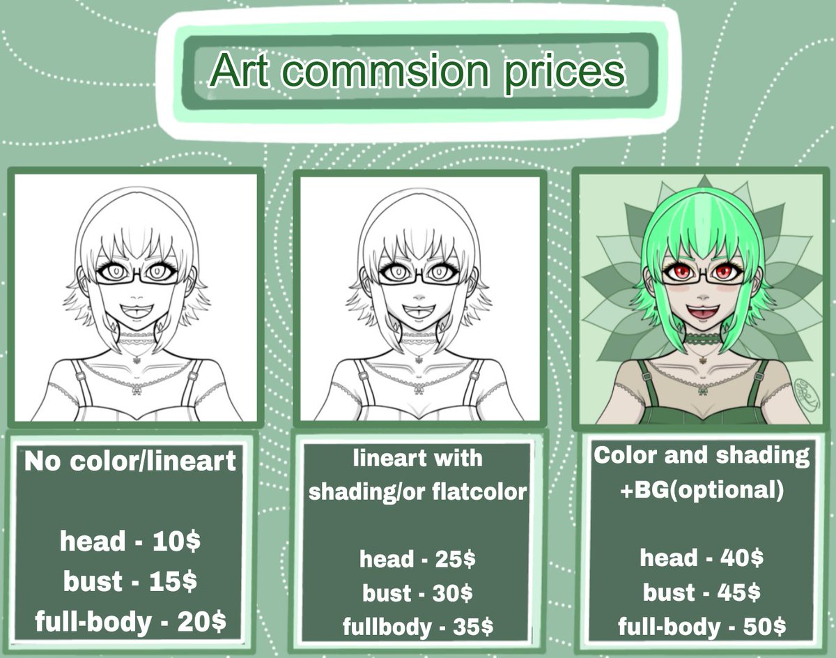 Joeyjoeyarts88's tweet image. open commsion! You can message me here or my Instagram. @Jomancey.arts ^^ 

#opencommissions #Artforsell #digitalArtwork #commisison #smallartists