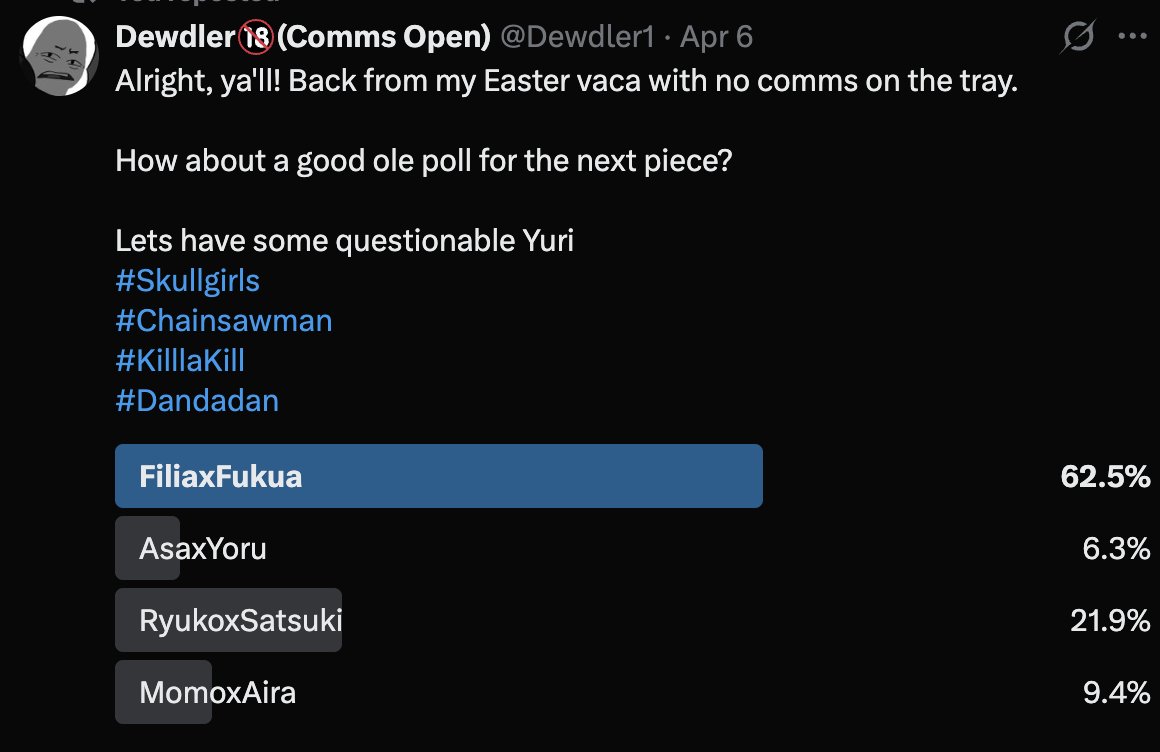 Dewdler🔞(Comms Open) tweet media