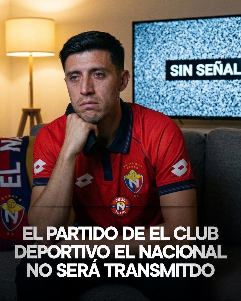 🚨𝐀𝐓𝐄𝐍𝐂𝐈𝐎́𝐍🚨| El partido entre Deportivo Santo Domingo y el Club Deportivo El Nacional, válido por la fecha #4 de la LigaPro Serie B, no será transmitido por Zapping Sports.

#ElNacional2026