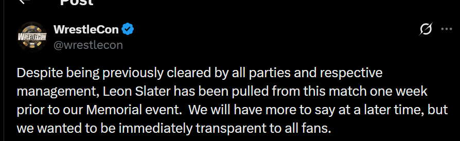 Fightful Wrestling tweet media