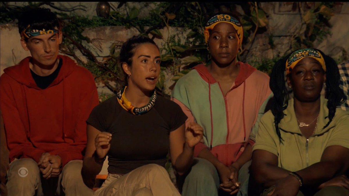 “I’m not done”

Get him again, Dee. Don’t let that man talk over you #Survivor #Survivor50