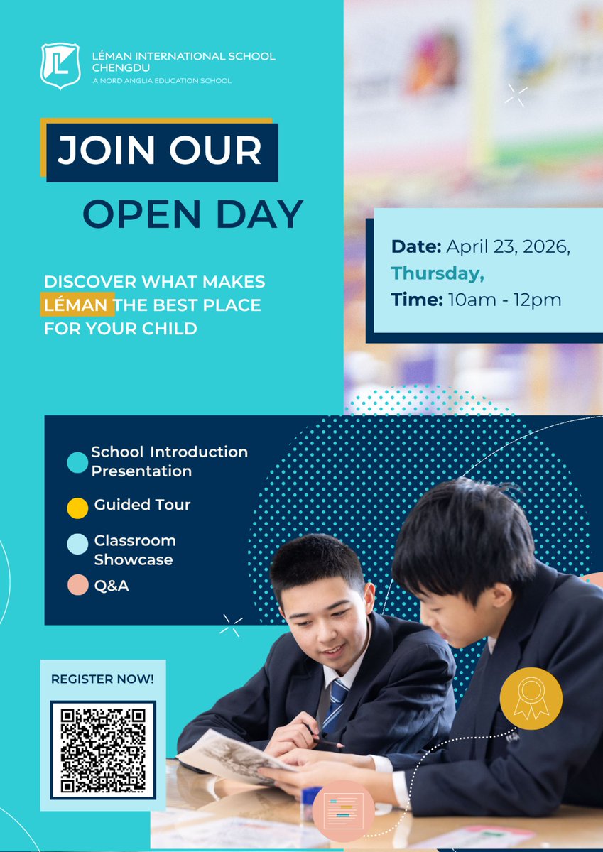 Léman International School Chengdu tweet media