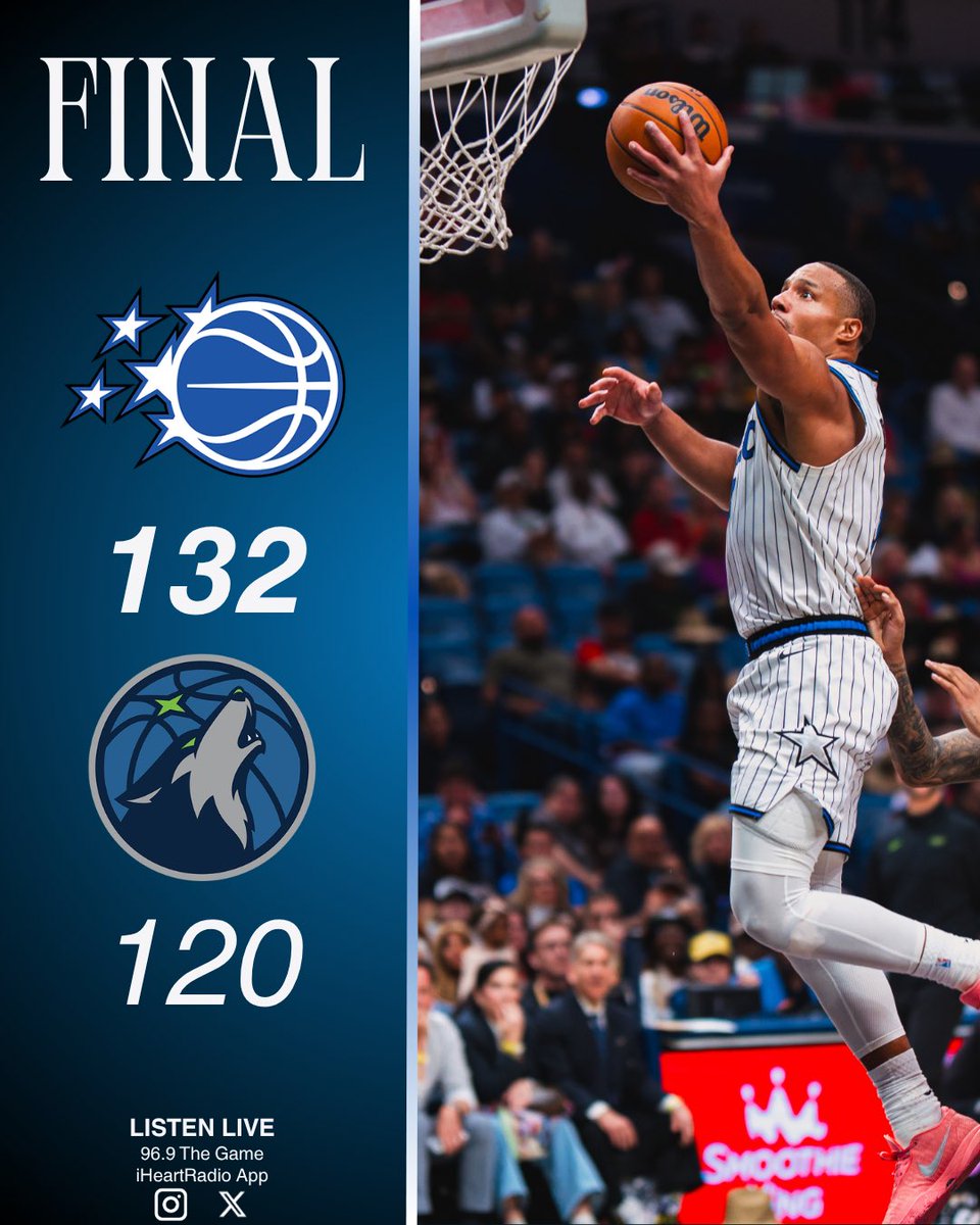 Orlando Magic Audio Network tweet media