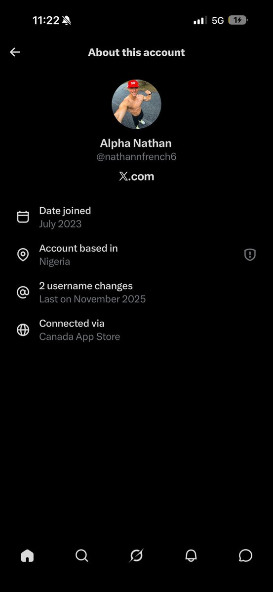 MasterAD_'s tweet photo. @AlphaMusclewor Based in NY on the profile…

Connected via the Canadian app and account located in Nigeria 😂 if you get scammed by this “guy” it’s your own fault. https://t.co/gwzlU6NPYW