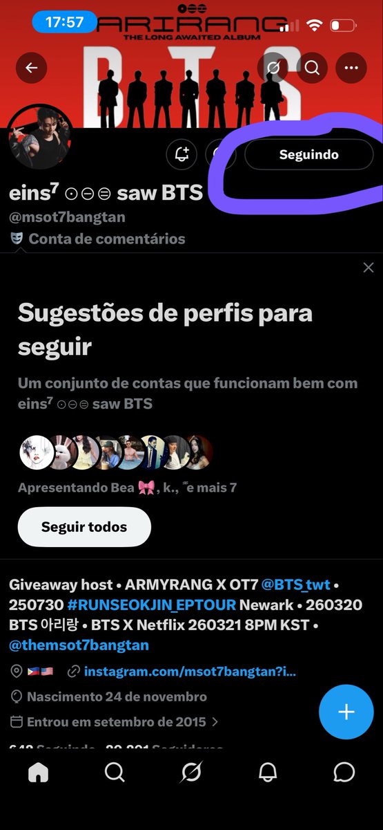 mind⁷ VAI VER O BTS🐈‍⬛🪭🥷 tweet media