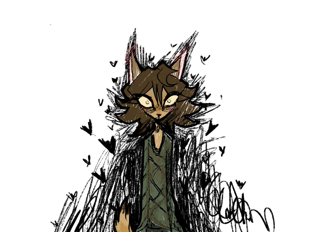MachiniMeow's tweet photo. Sob dude does anyone have CA comms open. Cuz. I have like thhirty dollah to spend. And. I rlly want some skrunkly art of my weird guy. Rlly bad. Sao many phighting artists have the style I’m LF…. But… clenches fist… no comms open.. https://t.co/Xk1c46nM8z