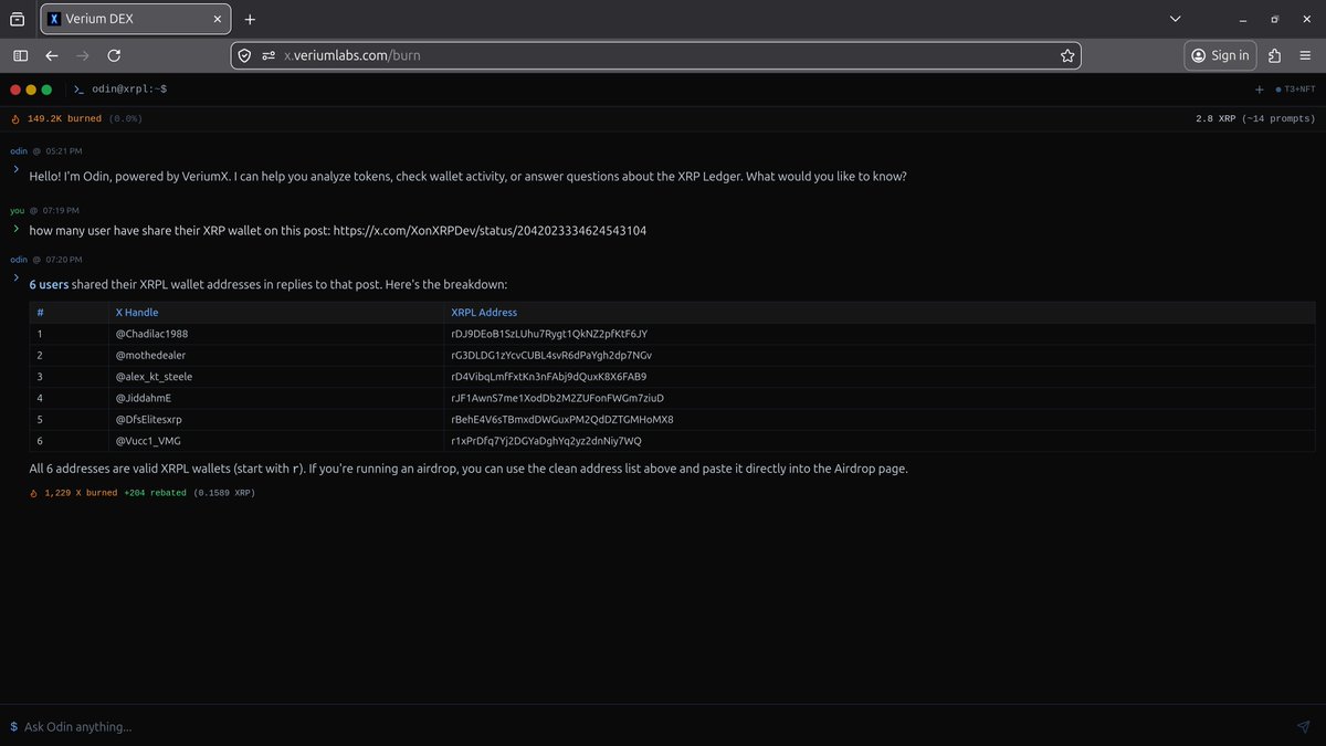 Verium Dev tweet media