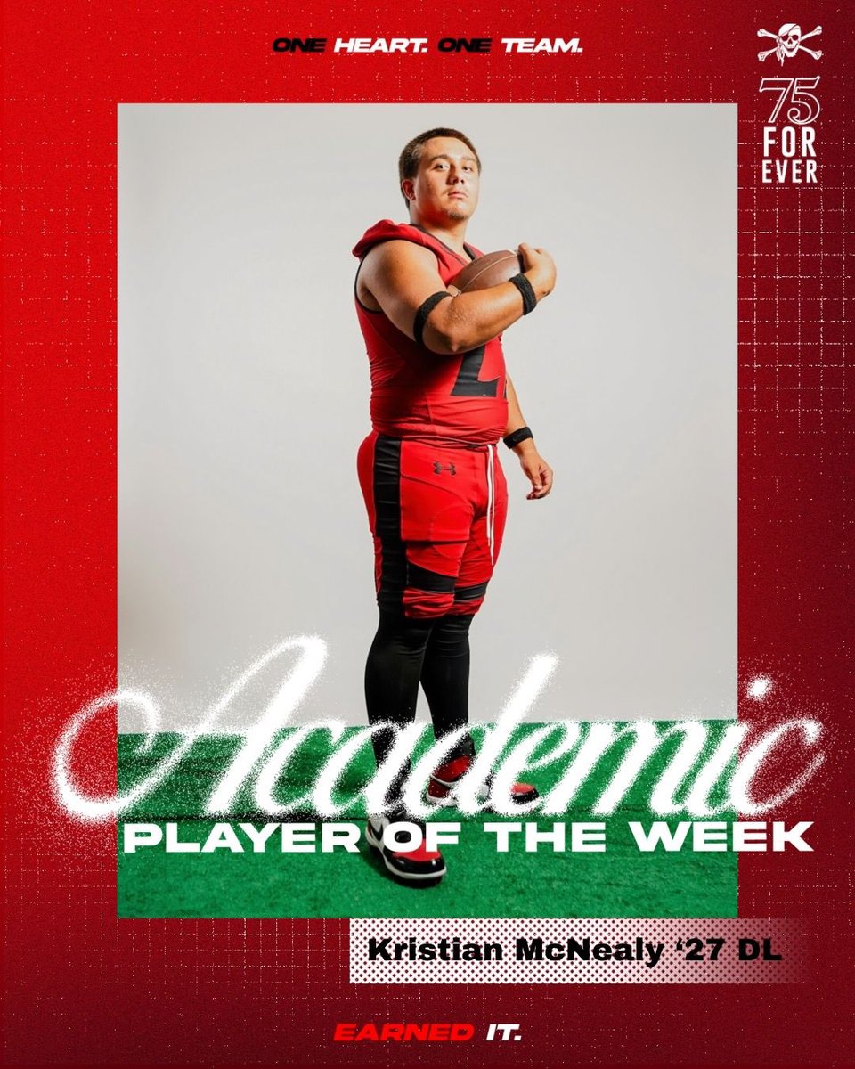 PortCharlotteFB's tweet photo. Academic Player of the Week goes to Kristian McNealy. Great job by him in the classroom. 37 days of school left letβs finish the school year strong
#75forever #choosehard https://t.co/PuxPMaeOkF