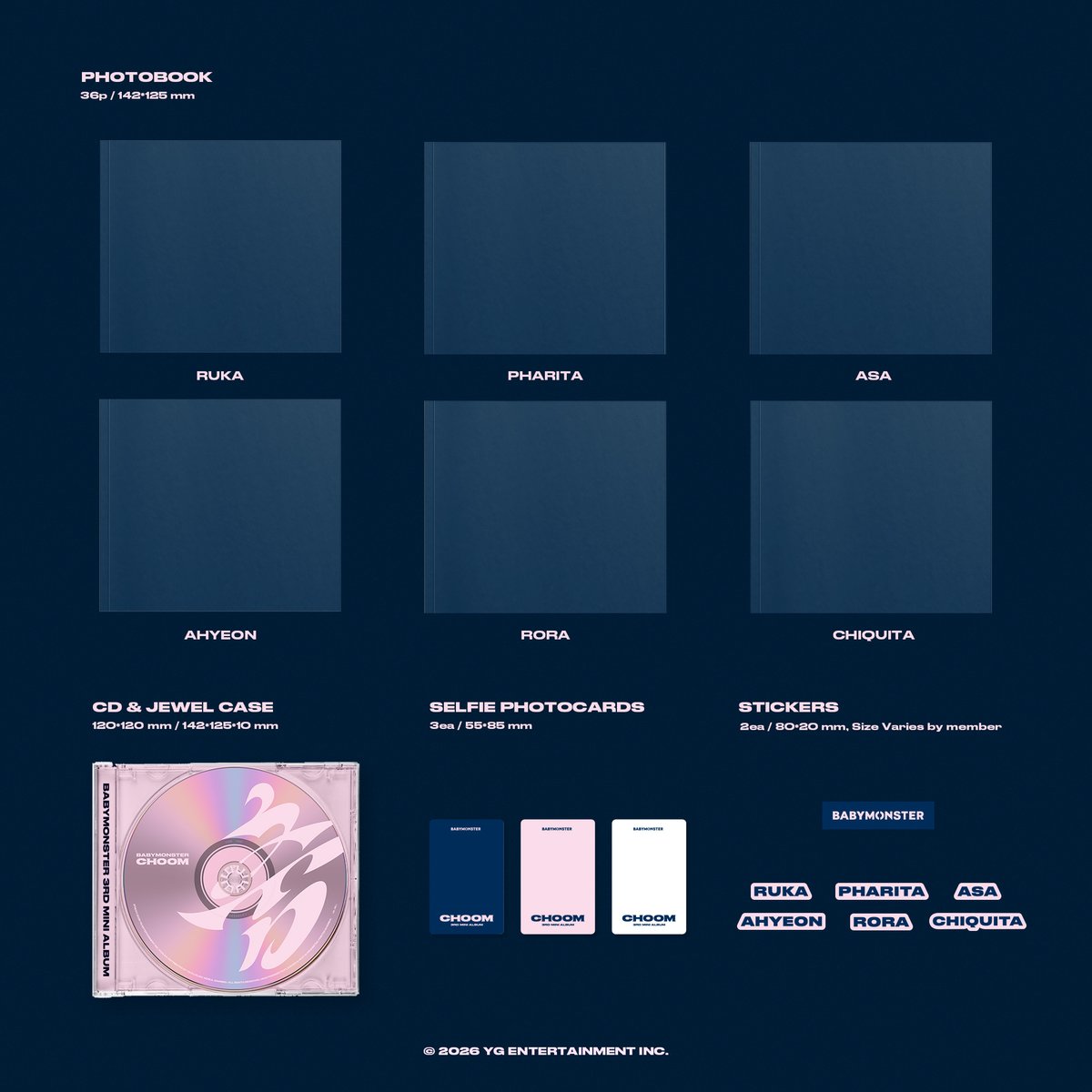 baemontopia_'s tweet photo. [PRE-ORDER]
Babymonster 3rd Mini Album < 춤CHOOM >

SHARING JEWEL POB WEVERSE EARLY BIRD

Jewel 190K DP 100K est. 175gr 
(1 Album Sealed + 1 Selfie A / B + 1 Selfie D + 1st Ed)
Rora ✅️✅️
Chiquita ✅️✅️

✅️ est. Bersih INA
✅️ GO INA 
📍Bekasi https://t.co/sxGrYv03uE
