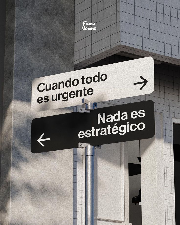 Le pregunté a un líder cómo priorizaba su agenda.
Me dijo: "Todo es urgente."
Eso no es gestión del tiempo. Es gestión del caos.

Cuando todo compite por atención, la estrategia desaparece.
